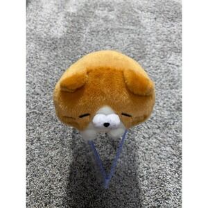 Amuse Funwari Koron Nyanko Orange White Cat Plush Sleeping Kitty Kawaii Toy